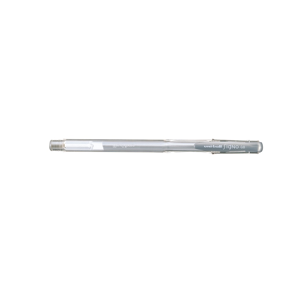 Roller gélový 0,4mm UNI Signo UM-100 strieborný