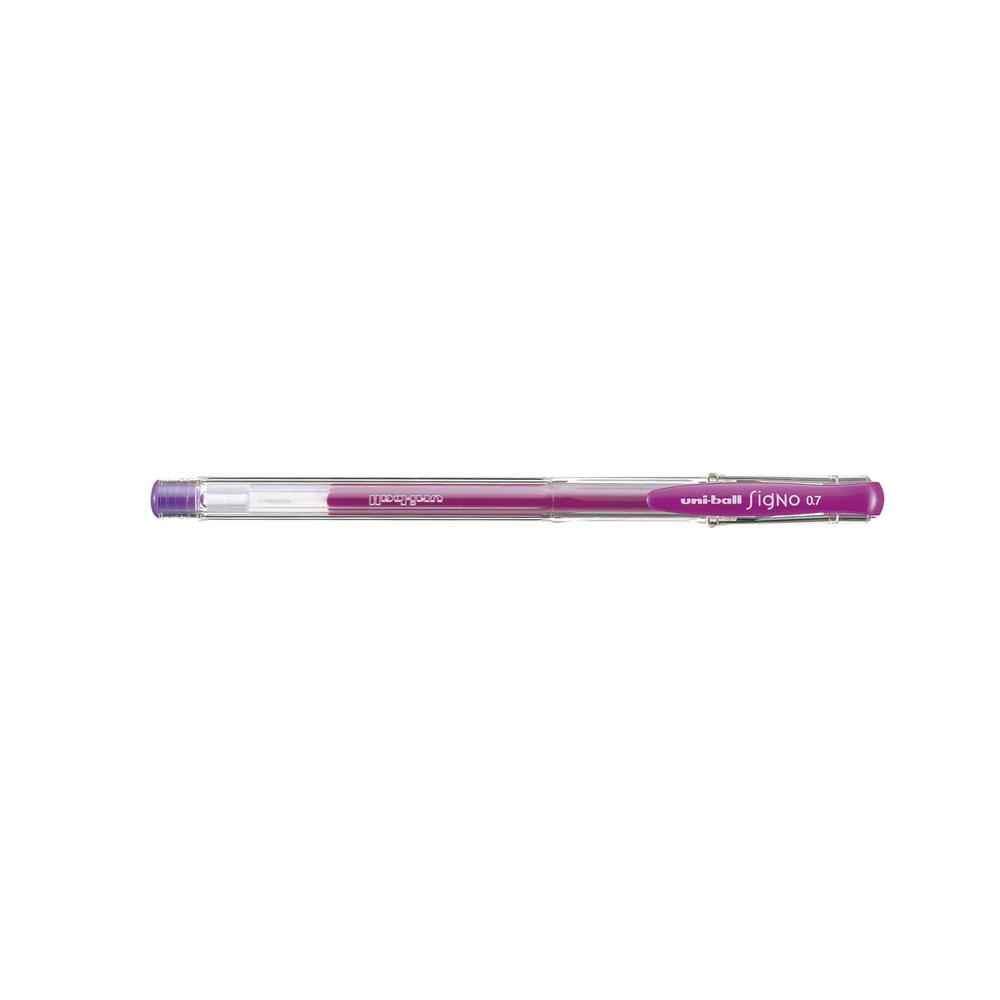 Roller gélový 0,4mm UNI Signo UM-100 fialový