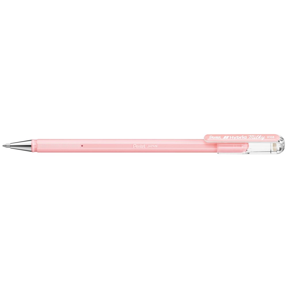 Roller gélový 0,4mm Pentel Hybrid K108-PP pastelovo ružový