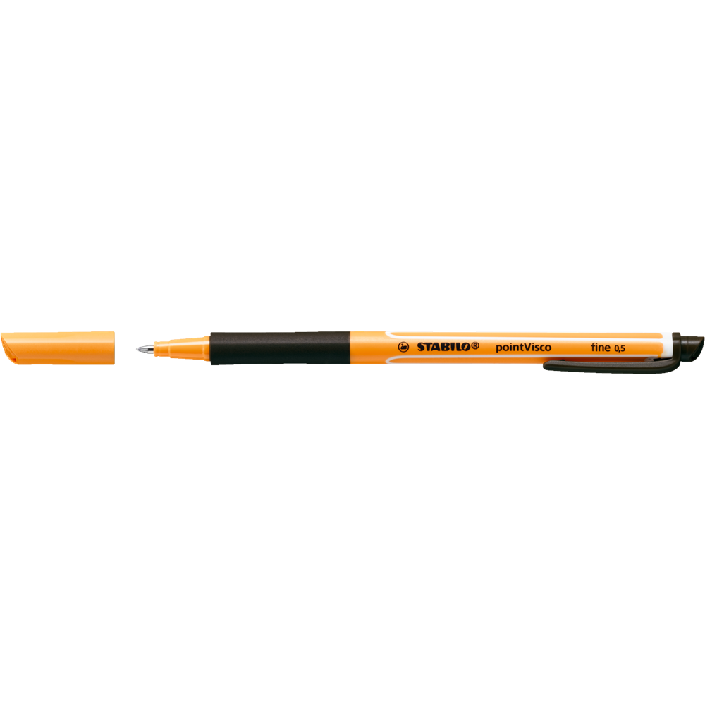 Roller gélový 0,5mm STABILO pointVisco čierny