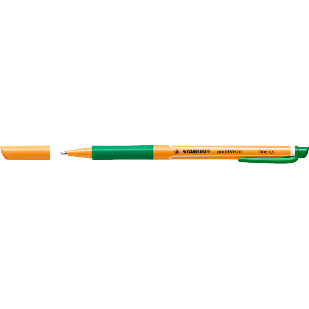 Roller gélový 0,5mm STABILO pointVisco zelený