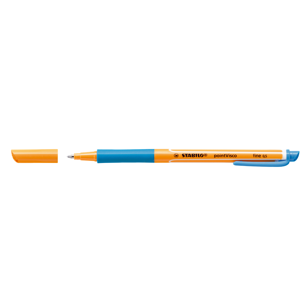 Roller gélový 0,5mm STABILO pointVisco tyrkysový