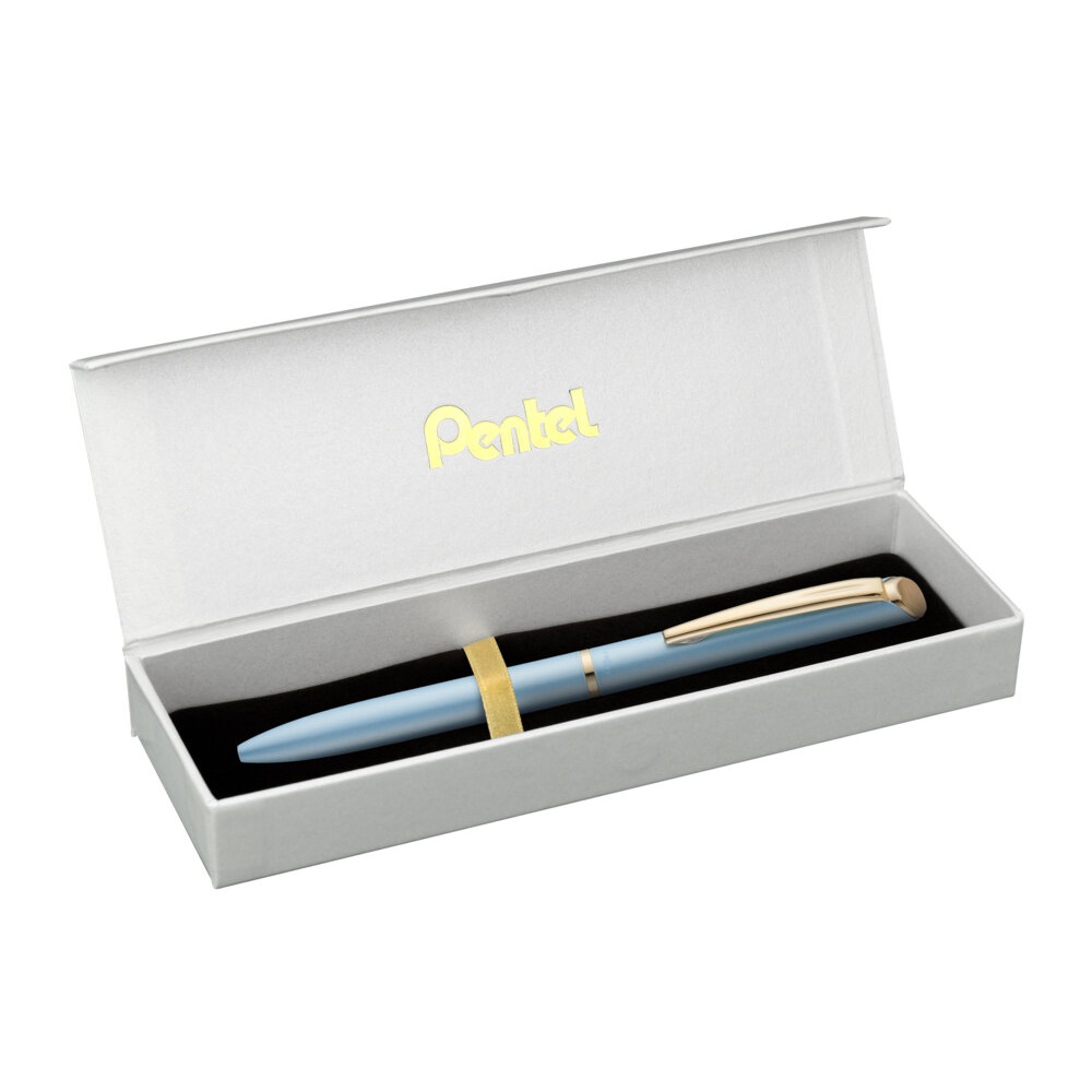 Roller gélový pastelovo modrý Pentel Energel BL2007PS náplň modrá