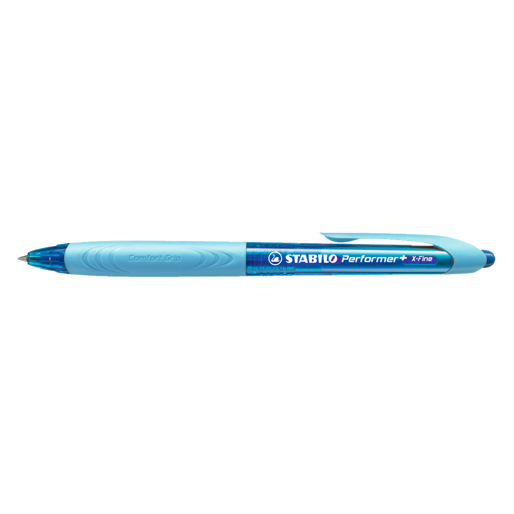 Guľôčkové pero 0,38mm STABILO Performer + 328XF modré