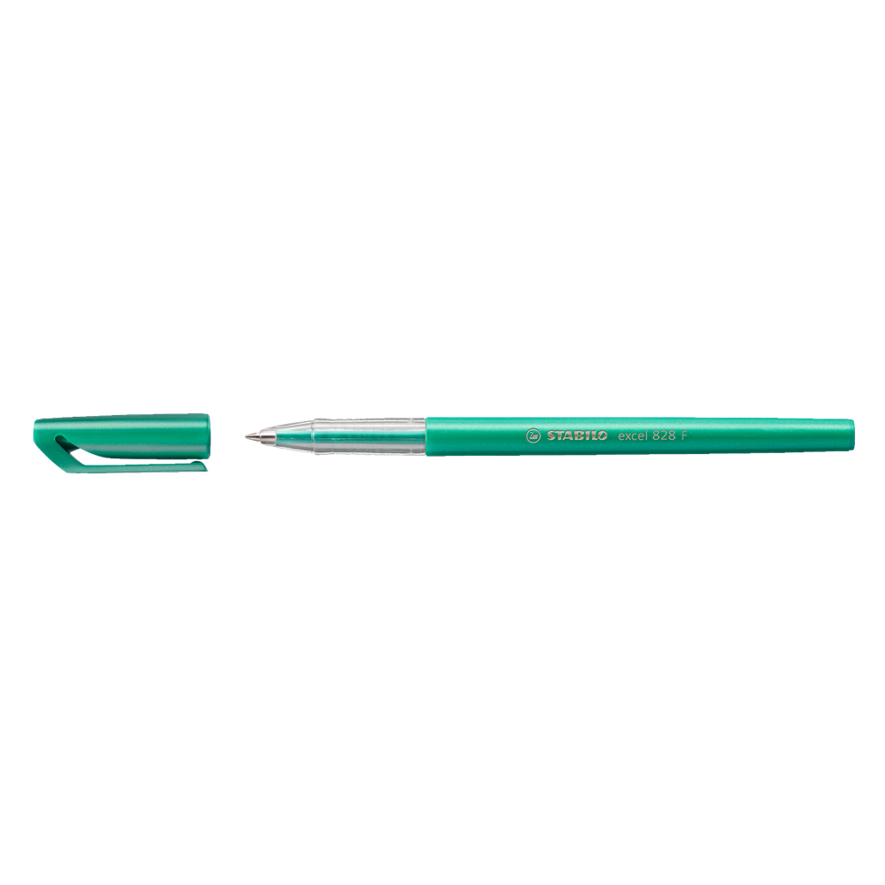 Guľôčkové pero 0,38mm STABILO Excel 828 F zelené