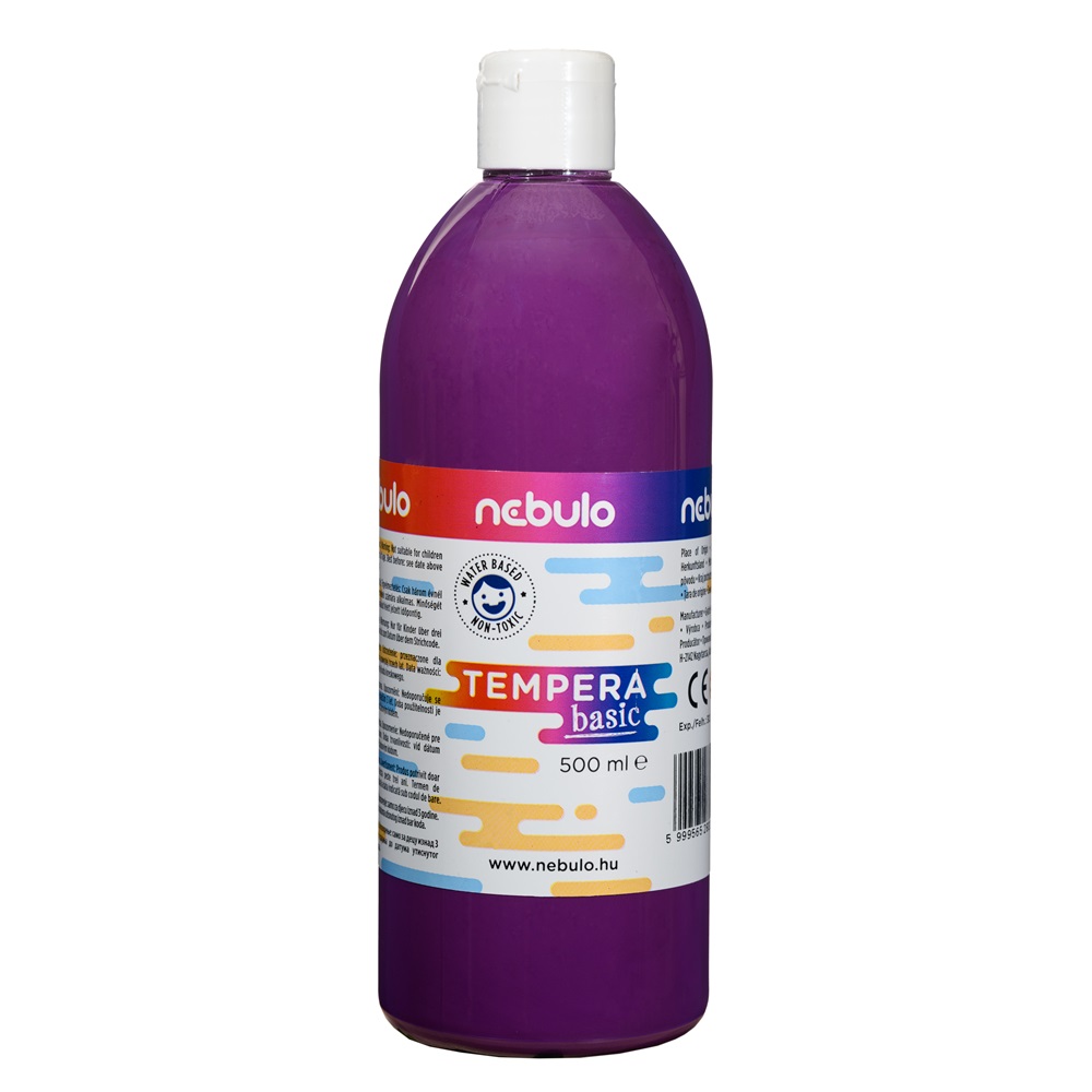 Tempera tekutá 500ml Nebulo fialová
