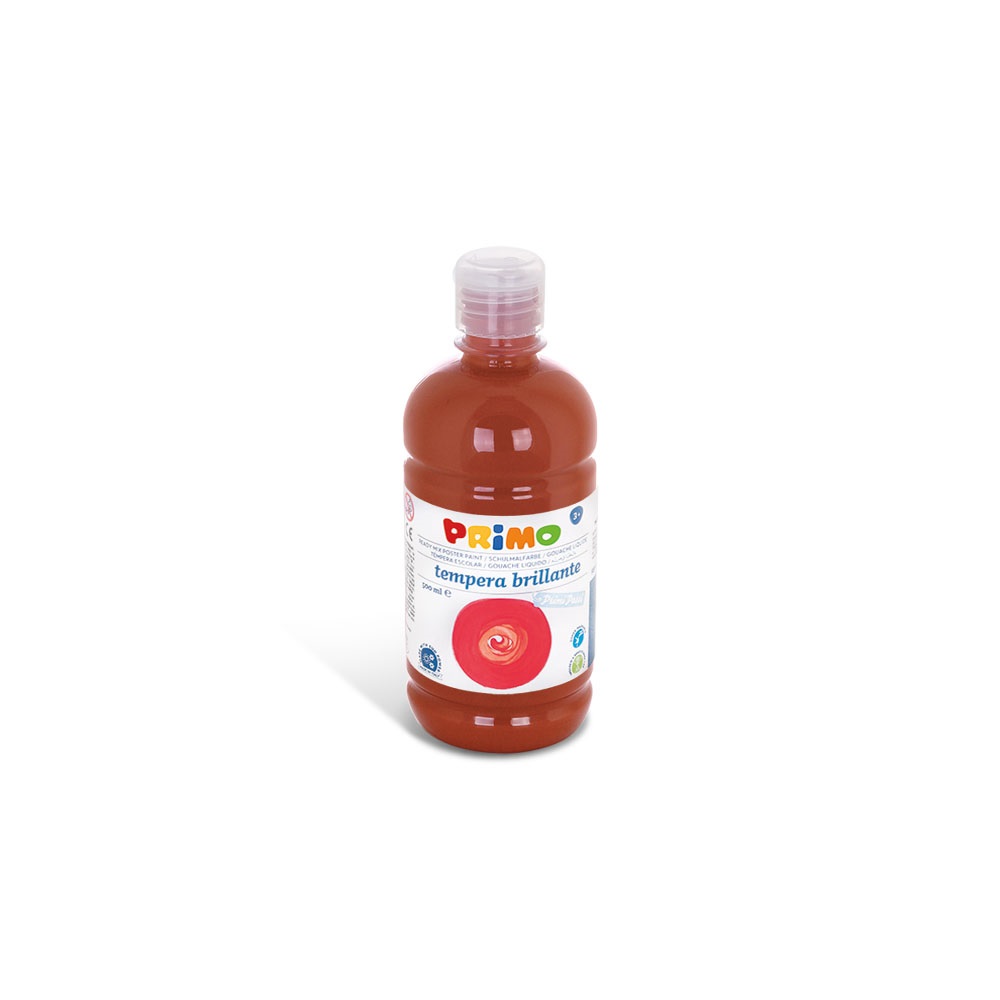 Tempera tekutá 500ml PRIMO tmavohnedá