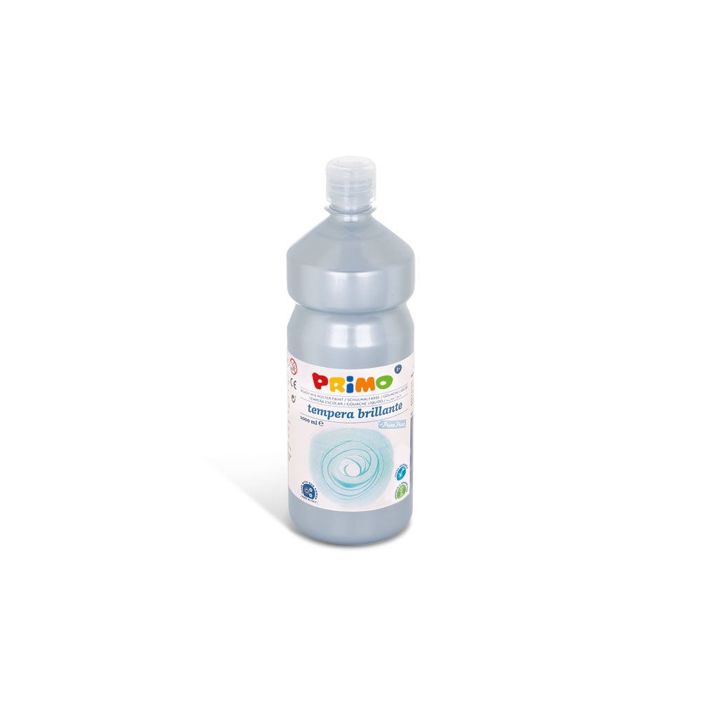 Tempera tekutá 1000ml PRIMO strieborná