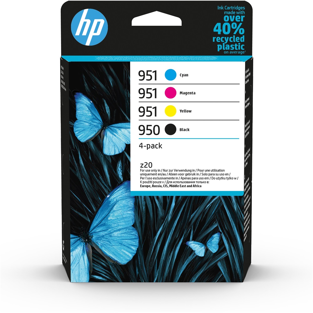 HP 950/951 (6ZC65AE) CMYK 4-PACK ORIGINAL