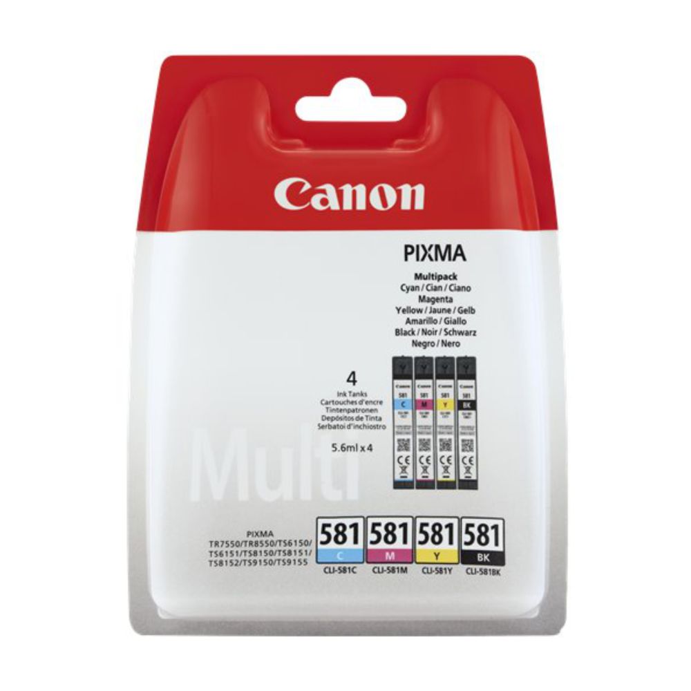 Canon CLI581 (CLI-581BKCMY) MultiPack ORIGINAL