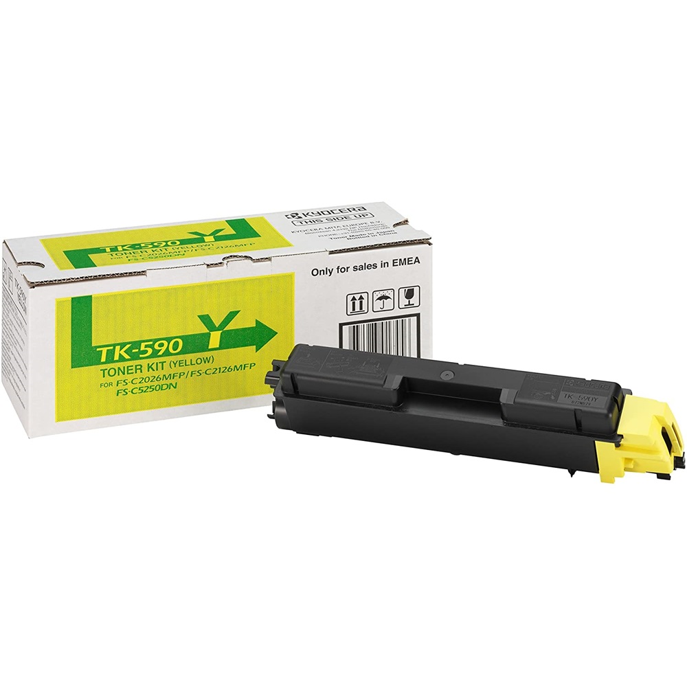 Kyocera TK590 (TK-590Y) Yellow Original toner