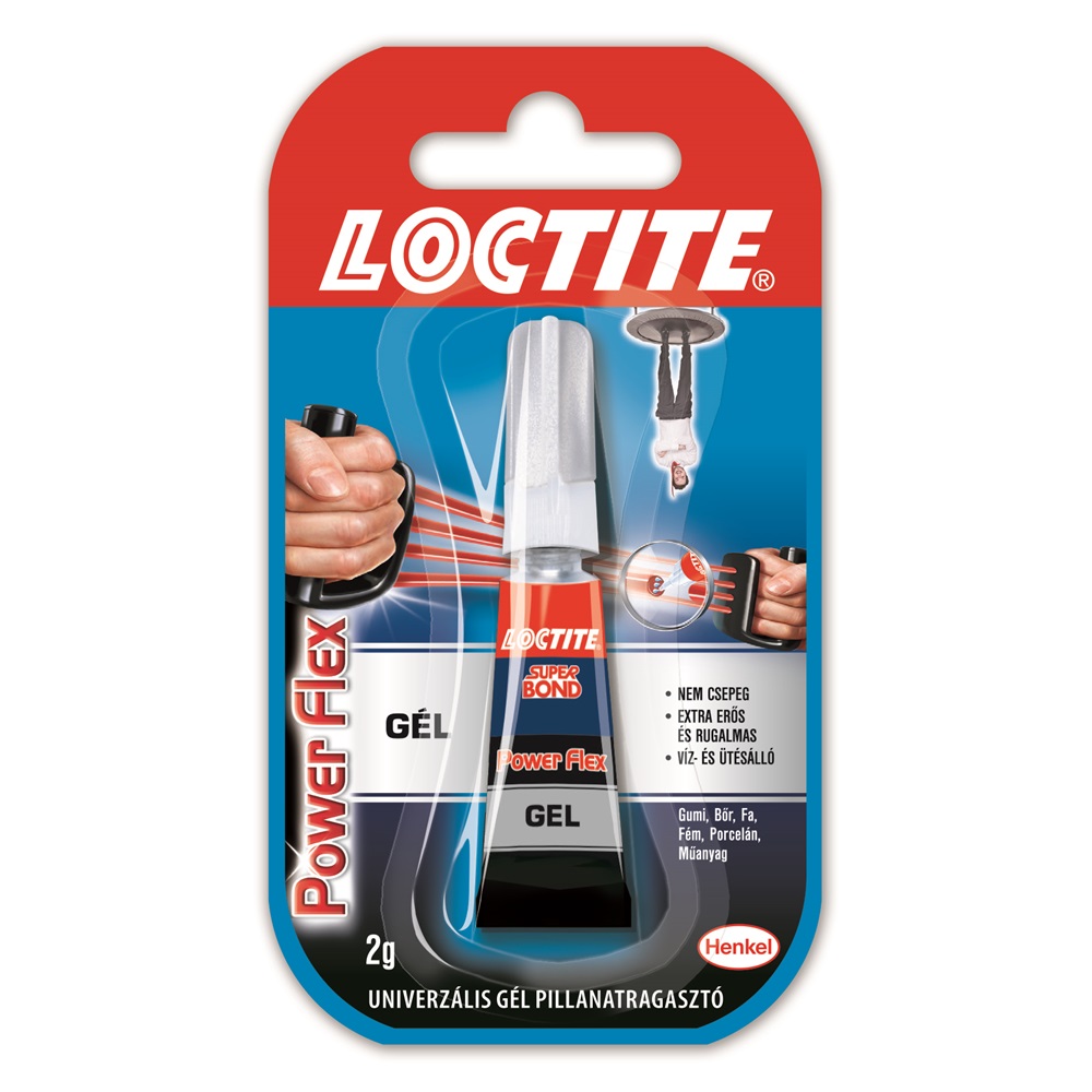 Sekundové lepidlo 2g LOCTITE Super Bond Power Gel