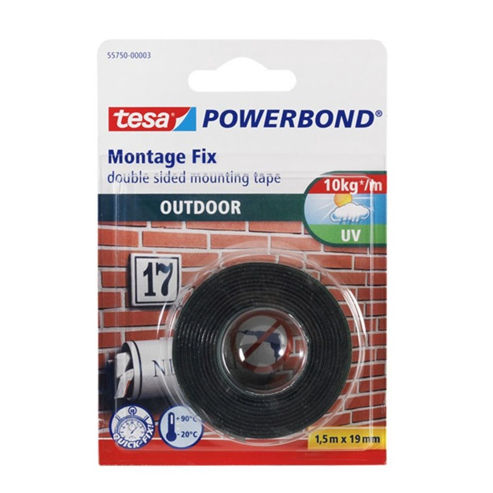 Lepiaca páska obojstranná 19mm x 1,5m Tesa Powerbond Outdoor