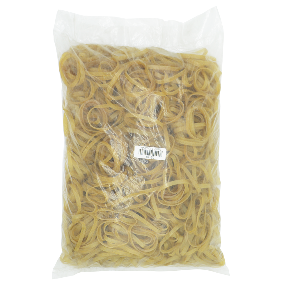 Gumičky 5/40mm 1kg Bluering® žlté