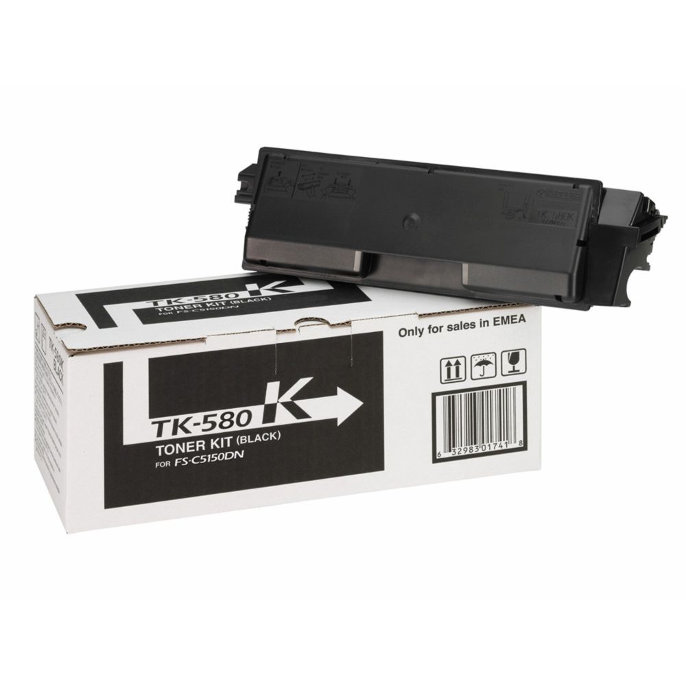 Kyocera TK580 (TK-580K) Black Original toner