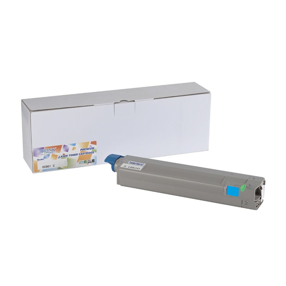 Oki C801/C821 Cyan ORINK PREMIUM