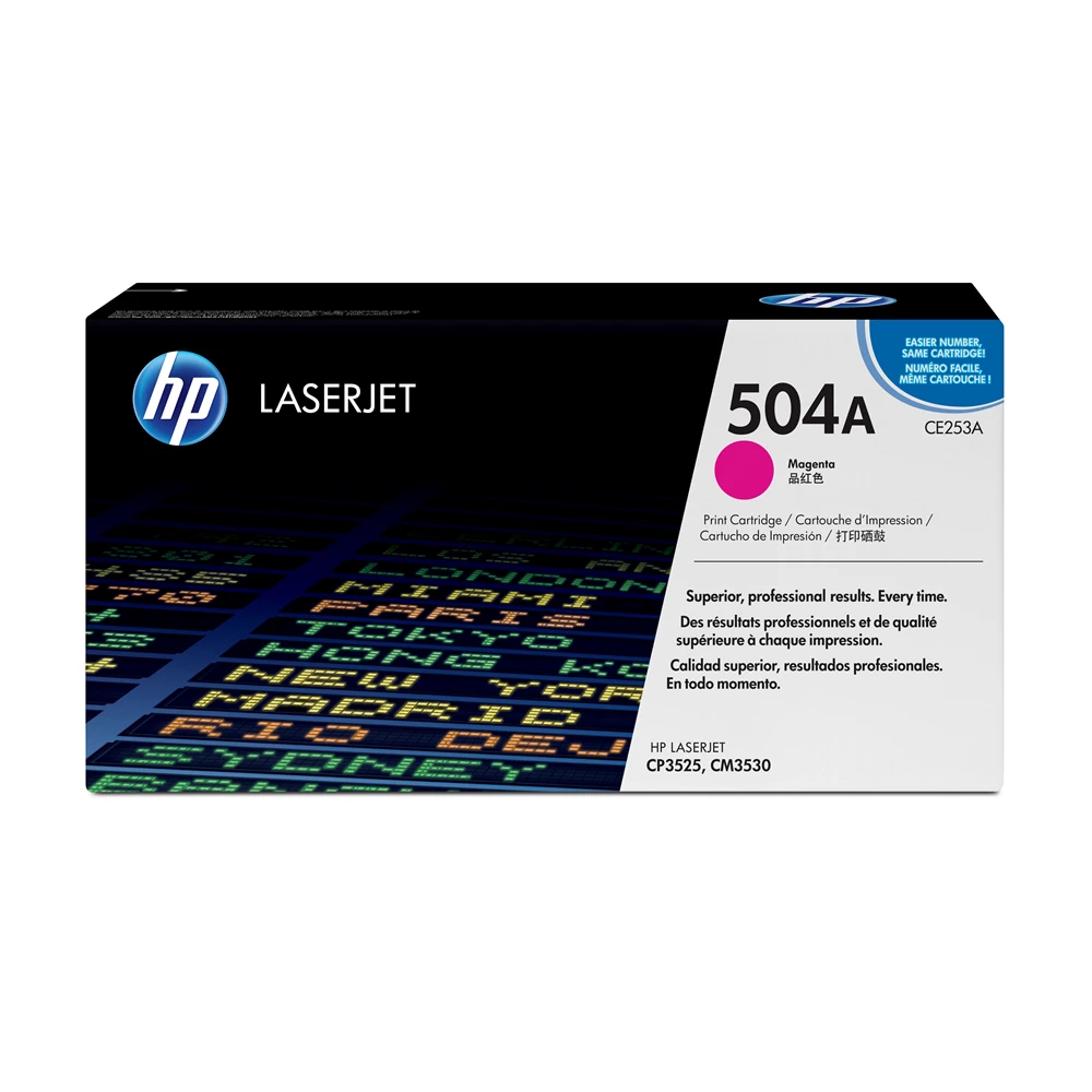 HP CE253A (504A) Magenta ORIGINAL toner
