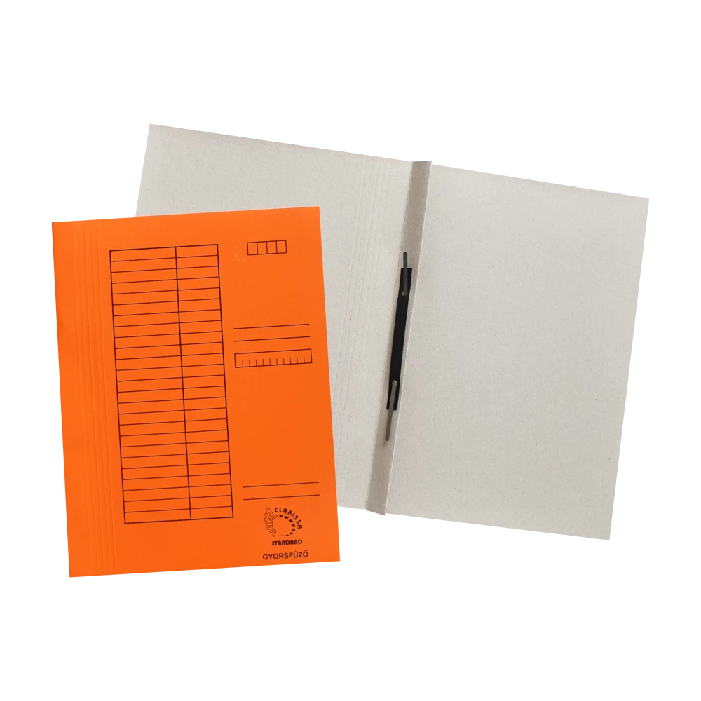 Rýchloviazač A4 230g kartón Bluering® oranžový