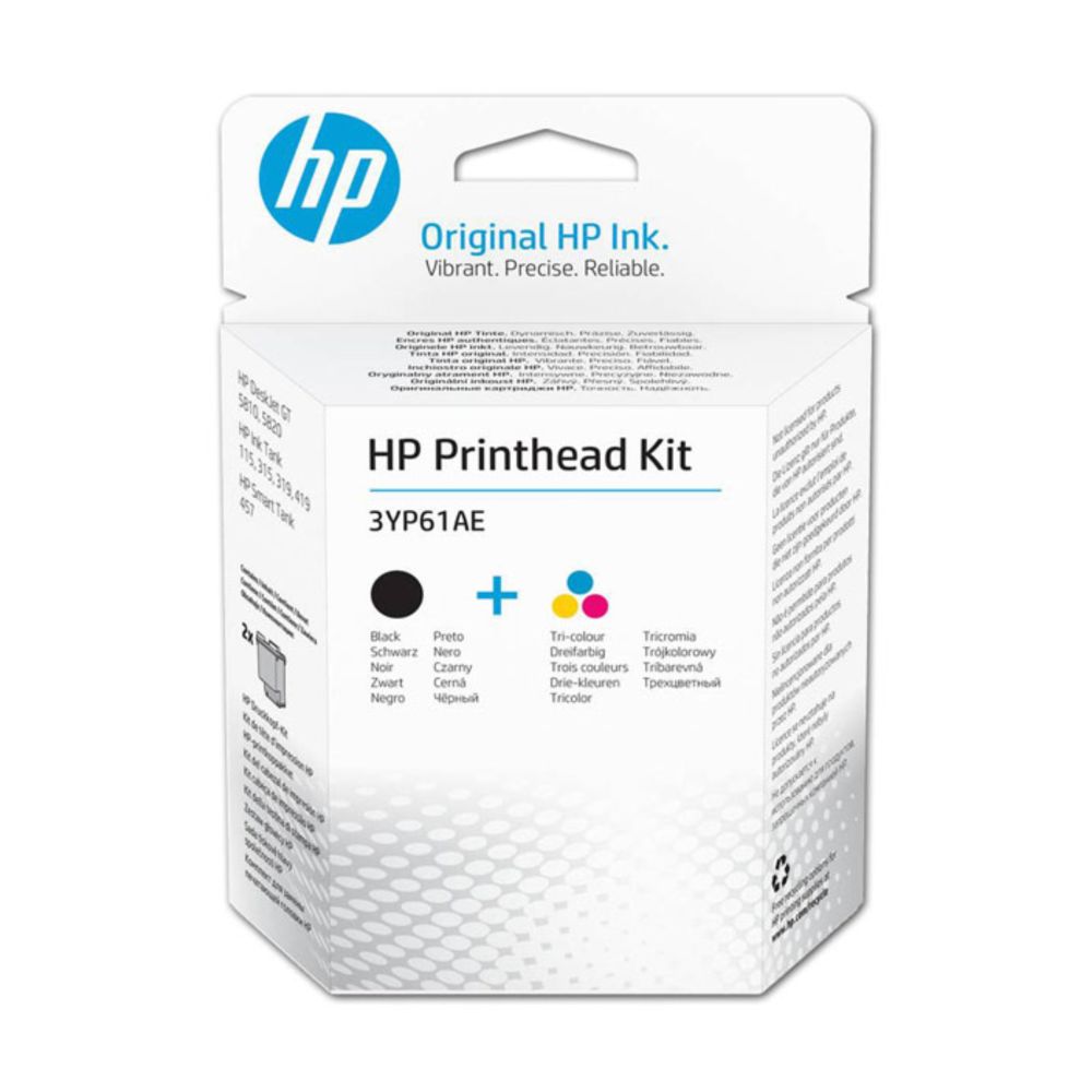 HP 3YP61AE sada tlačových hláv Black + Color ORIGINAL