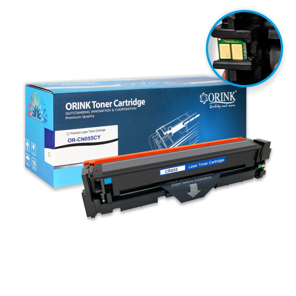 Canon CRG055 (CRG-055C) Cyan ORINK PREMIUM s NEW čipom