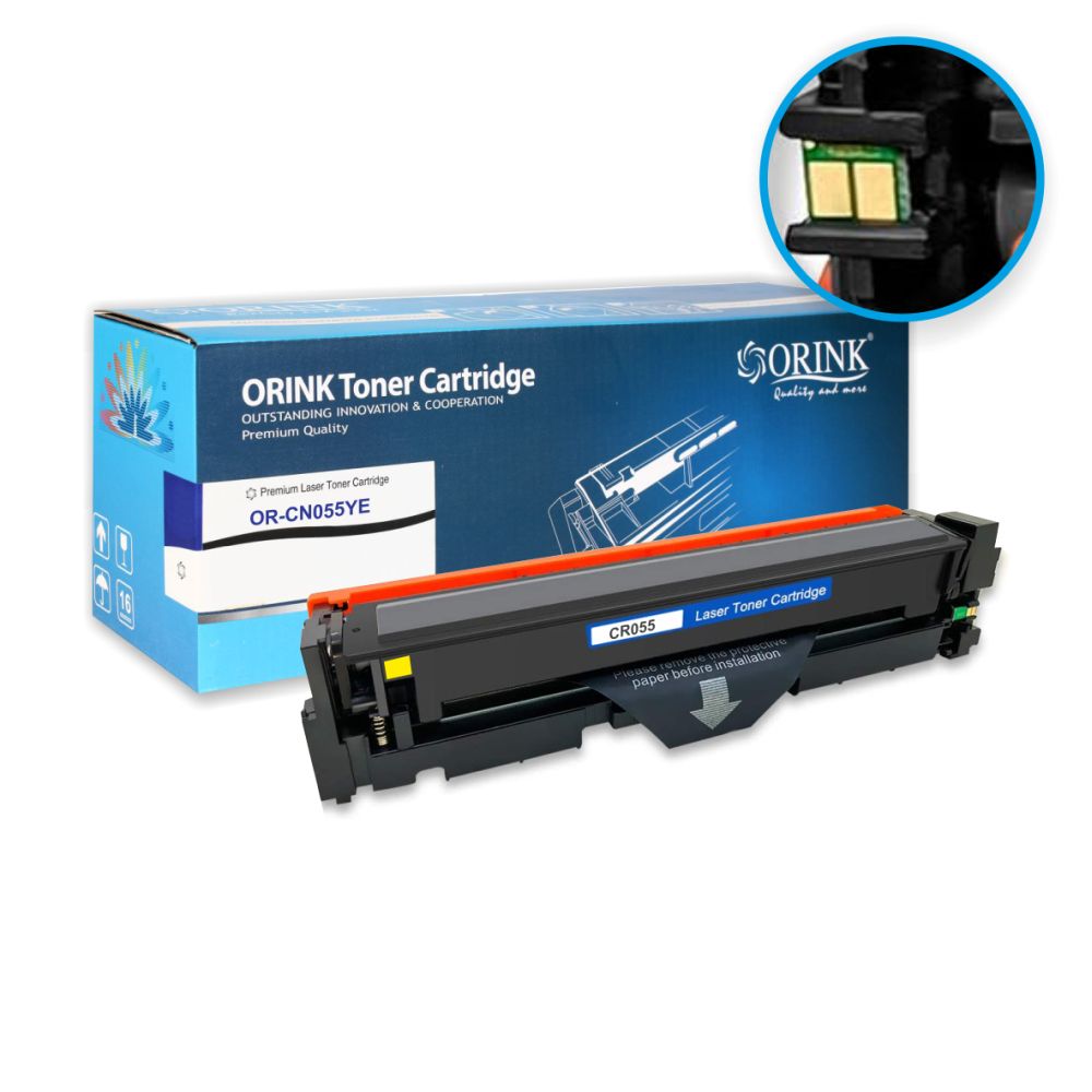 Canon CRG055 (CRG-055Y) Yellow ORINK PREMIUM s NEW čipom