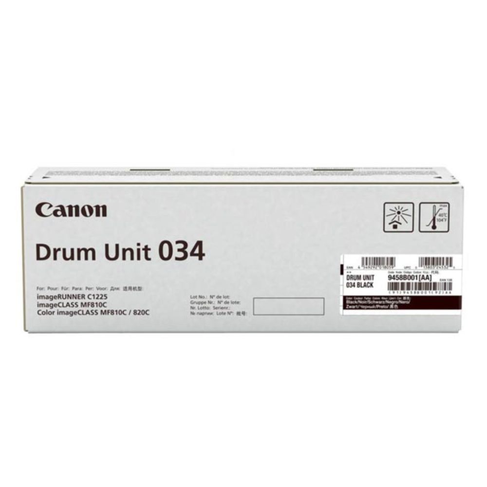 Canon 034 (CRG-034) Black DRUM UNIT Original