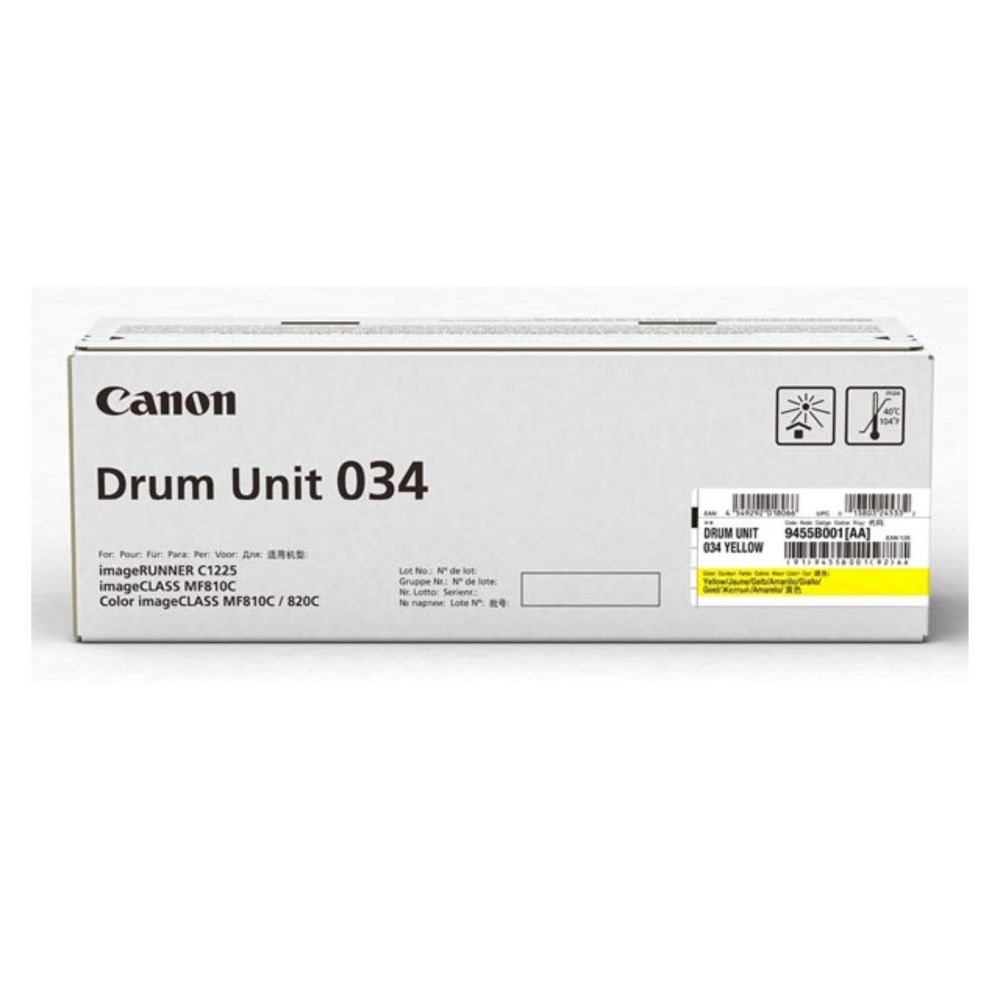 Canon 034 (CRG-034) Yellow DRUM UNIT Original