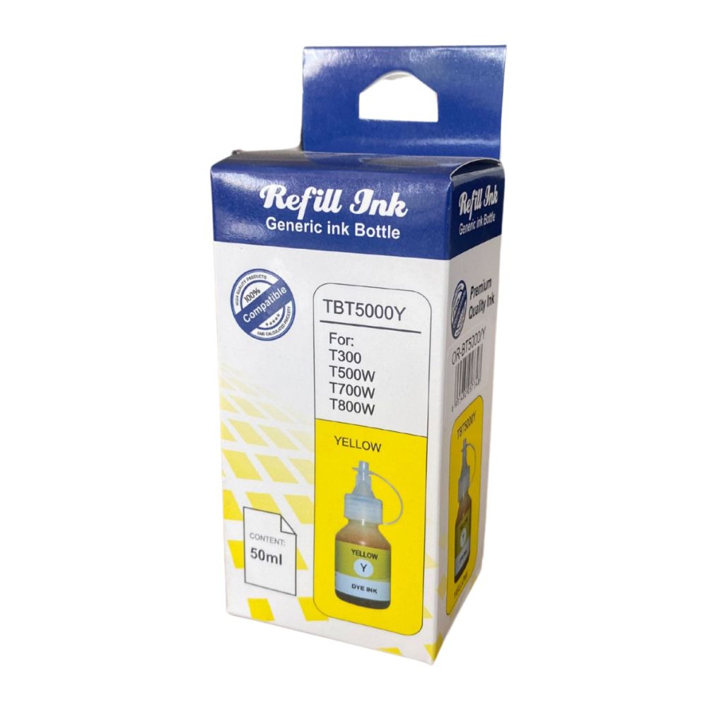 Brother BT-5000Y (BT5000) Yellow ORINK PREMIUM (50ml)