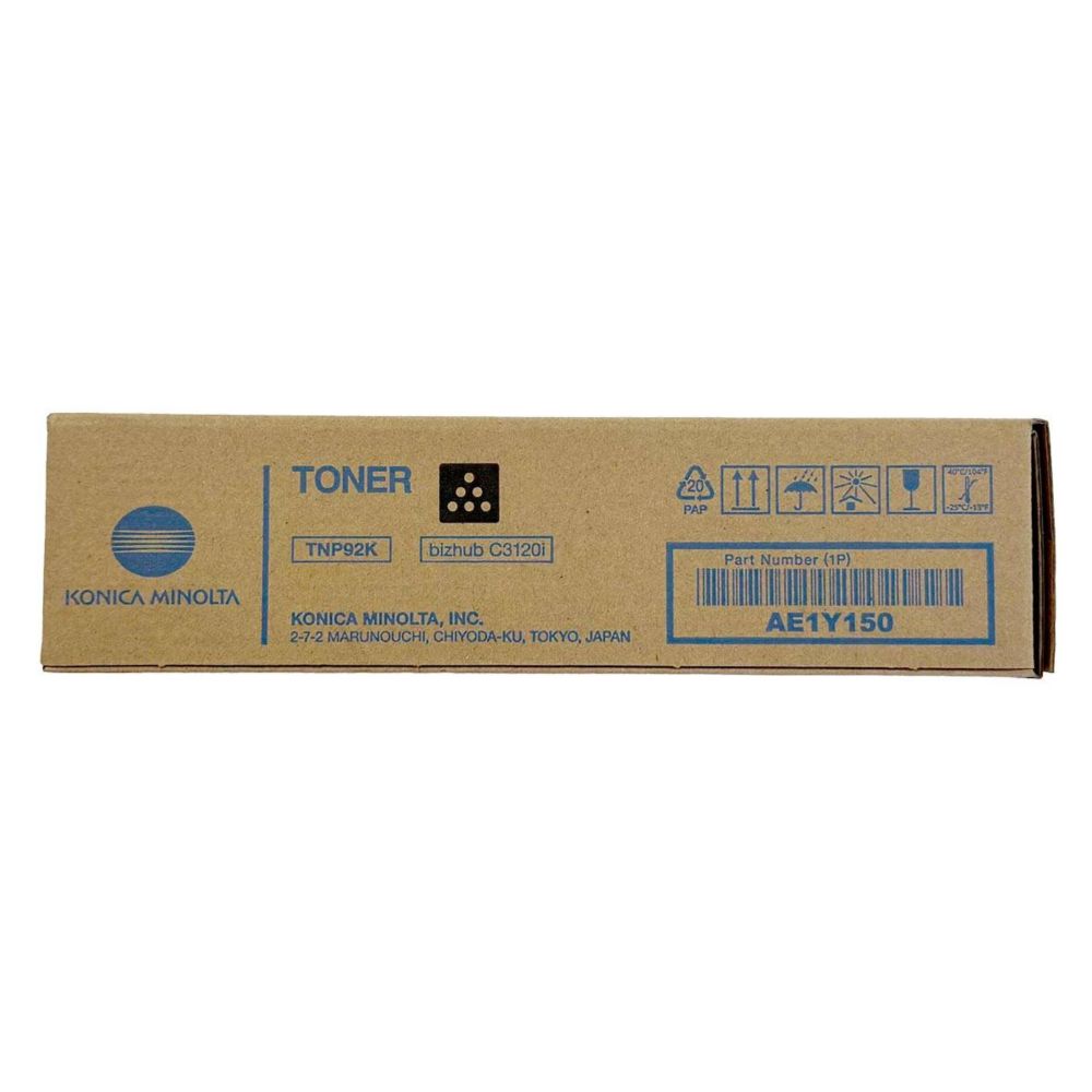 Konica Minolta TNP92 (AE1Y150) Black Original toner