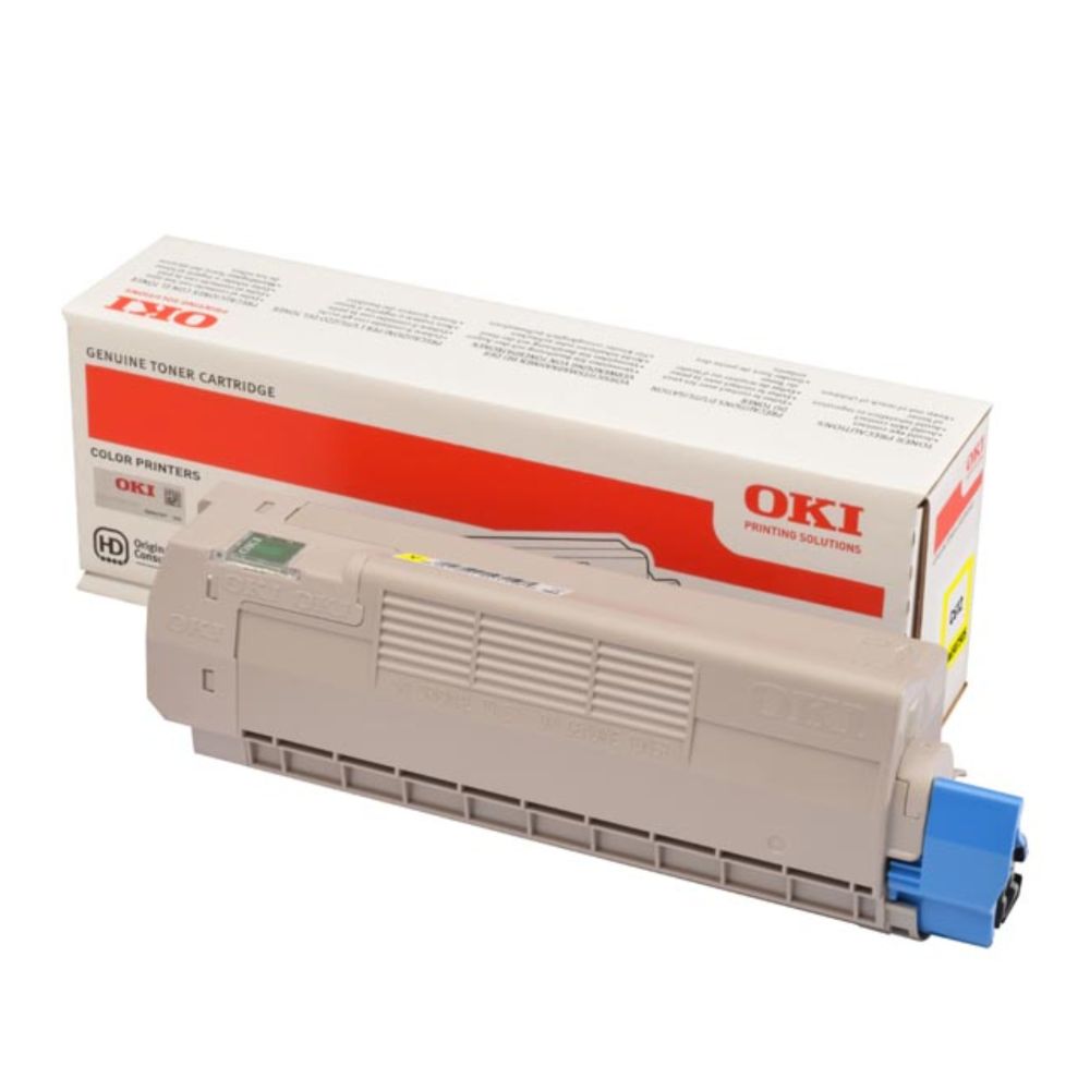 Oki C612 Yellow ORIGINAL toner