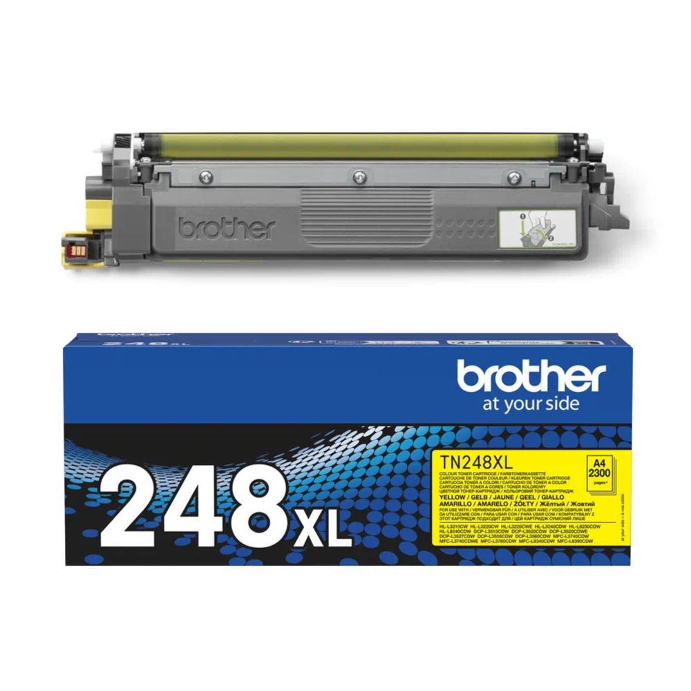 Brother TN248XL (TN-248XLY) Yellow ORIGINAL toner