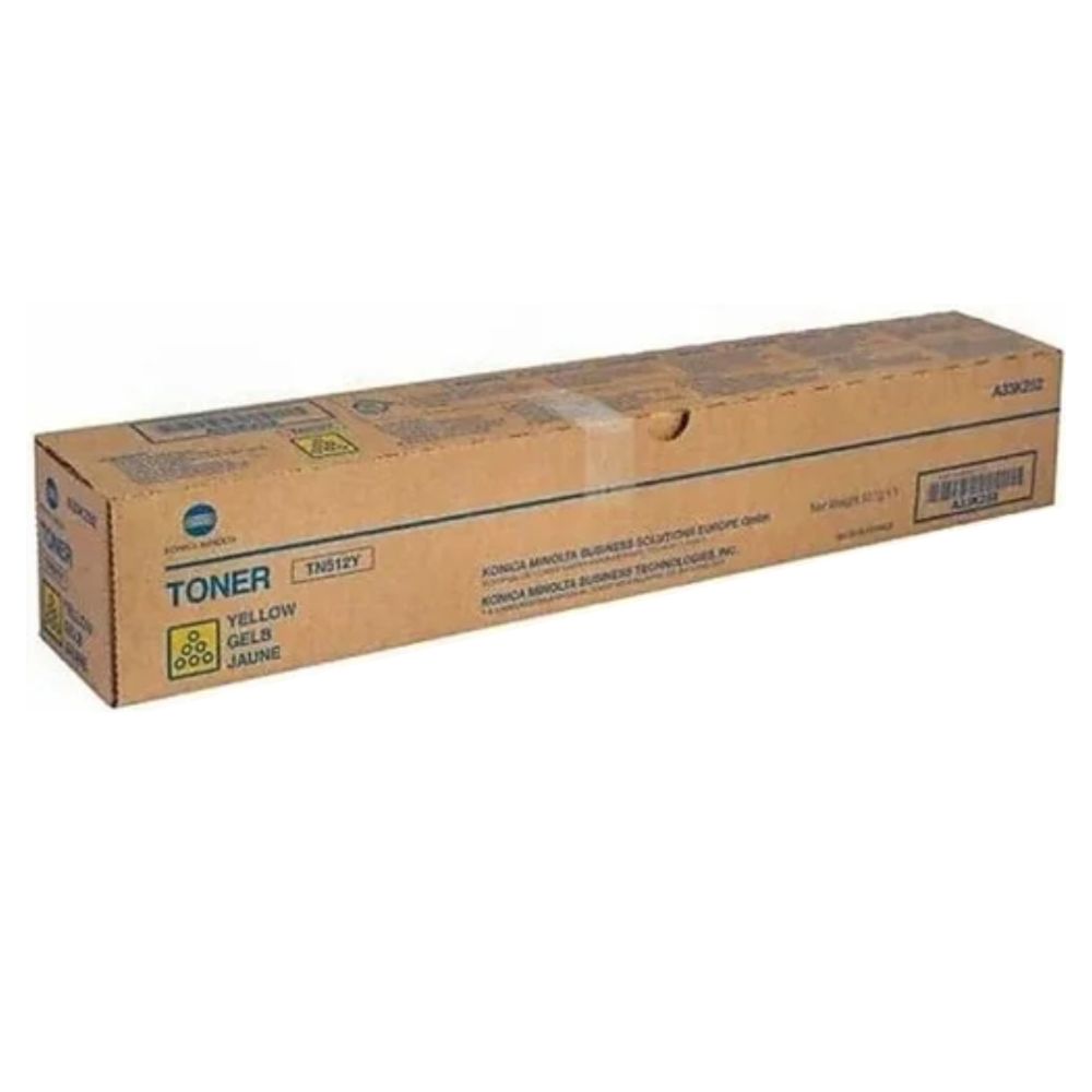 Konica Minolta TN512Y Yellow Original toner