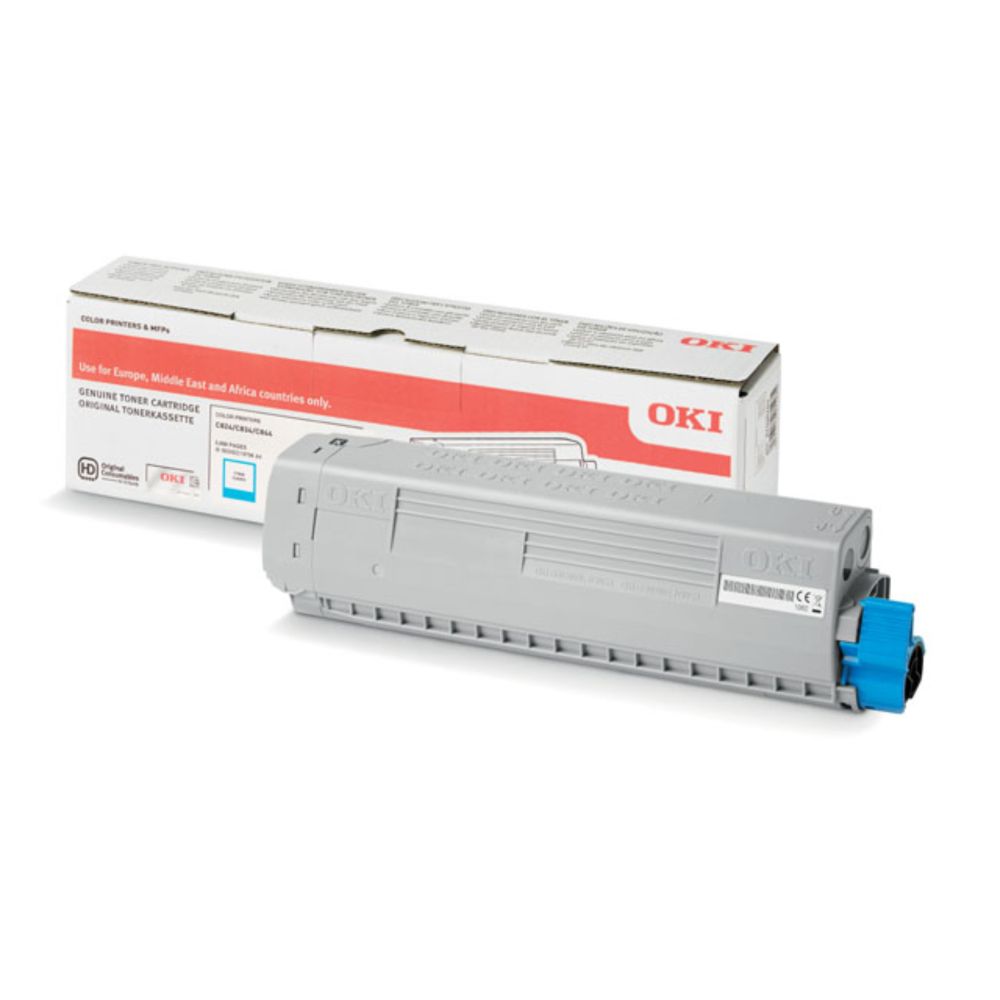 Oki C824/C834/C844 Cyan ORIGINAL toner 5K