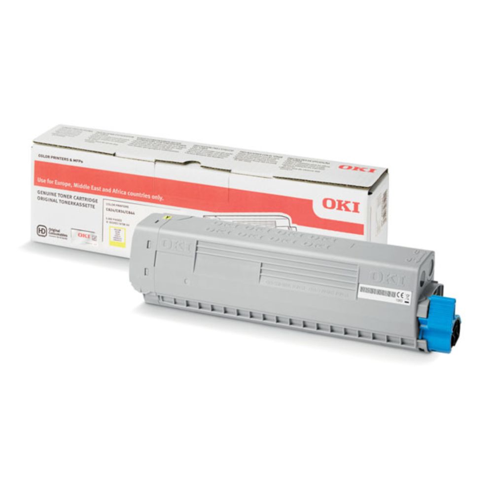Oki C824/C834/C844 Yellow ORIGINAL toner 5K