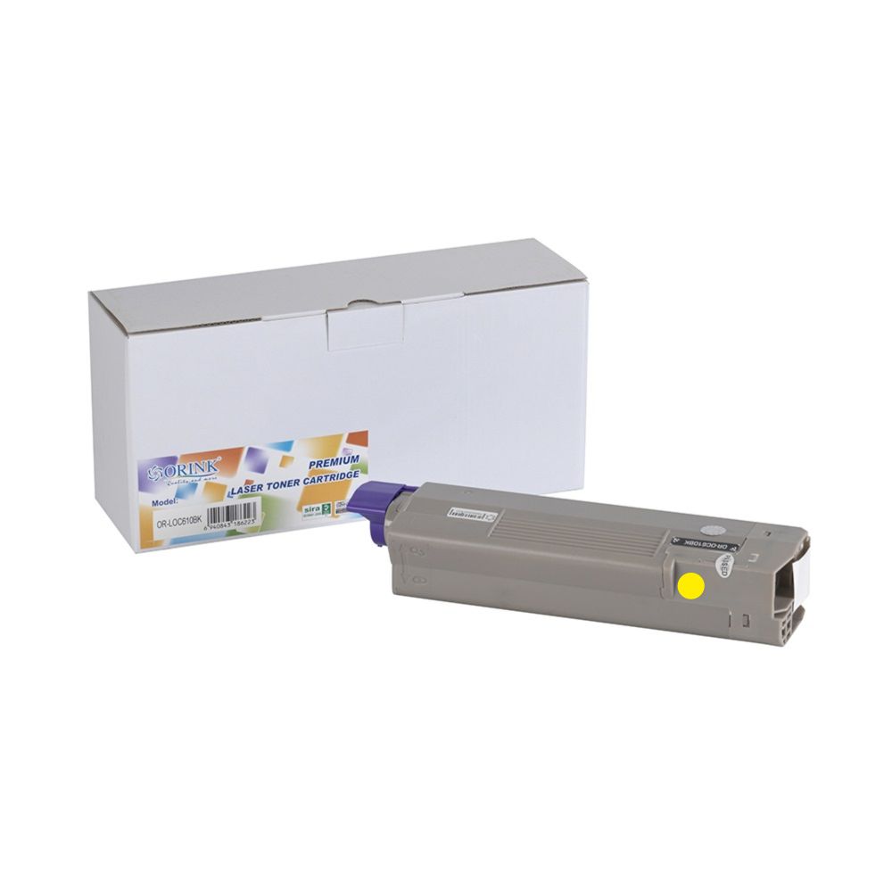 Oki C610 Yellow ORINK PREMIUM