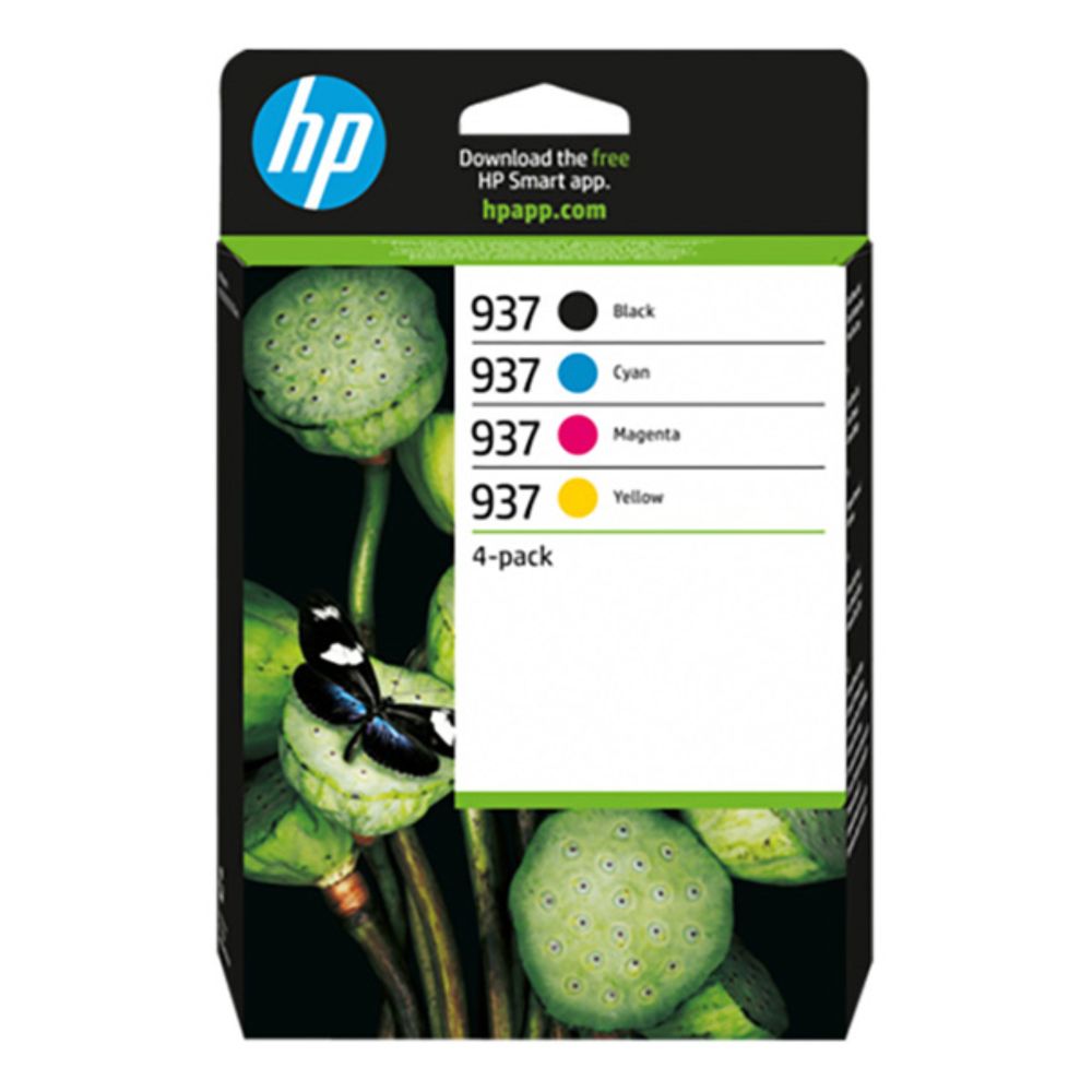 HP 937 (6C400NE) CMYK 4-PACK ORIGINAL