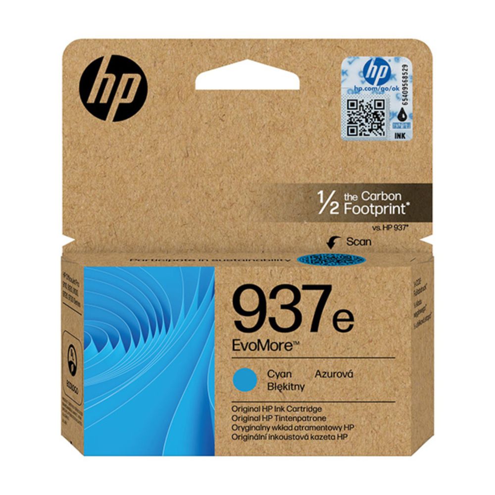 HP 937e (4S6W6NE) Cyan ORIGINAL