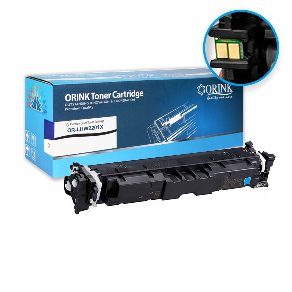 HP W2201X (220X) Cyan ORINK PREMIUM s NEW čipom