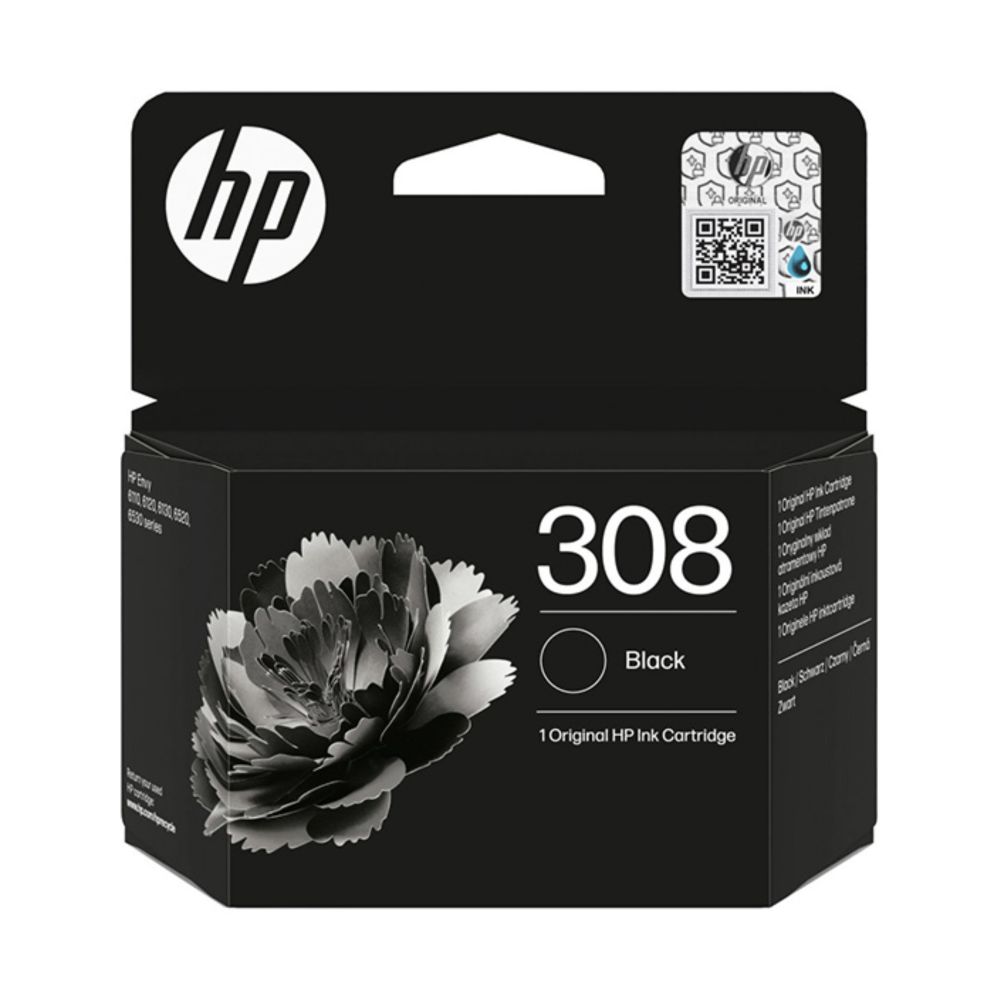 HP 308 (7FP21UE) Black ORIGINAL (160 str.)