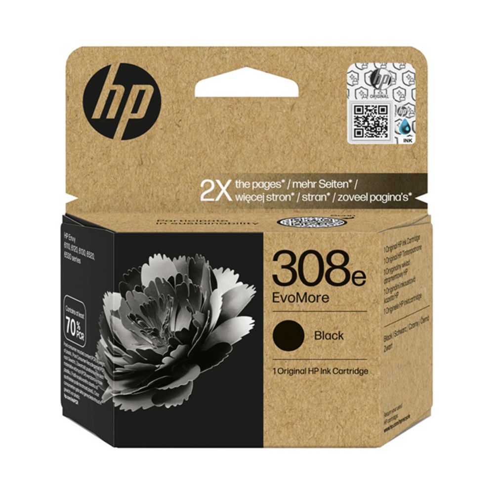 HP 308e (7FP22UE) Black ORIGINAL (320 str.)