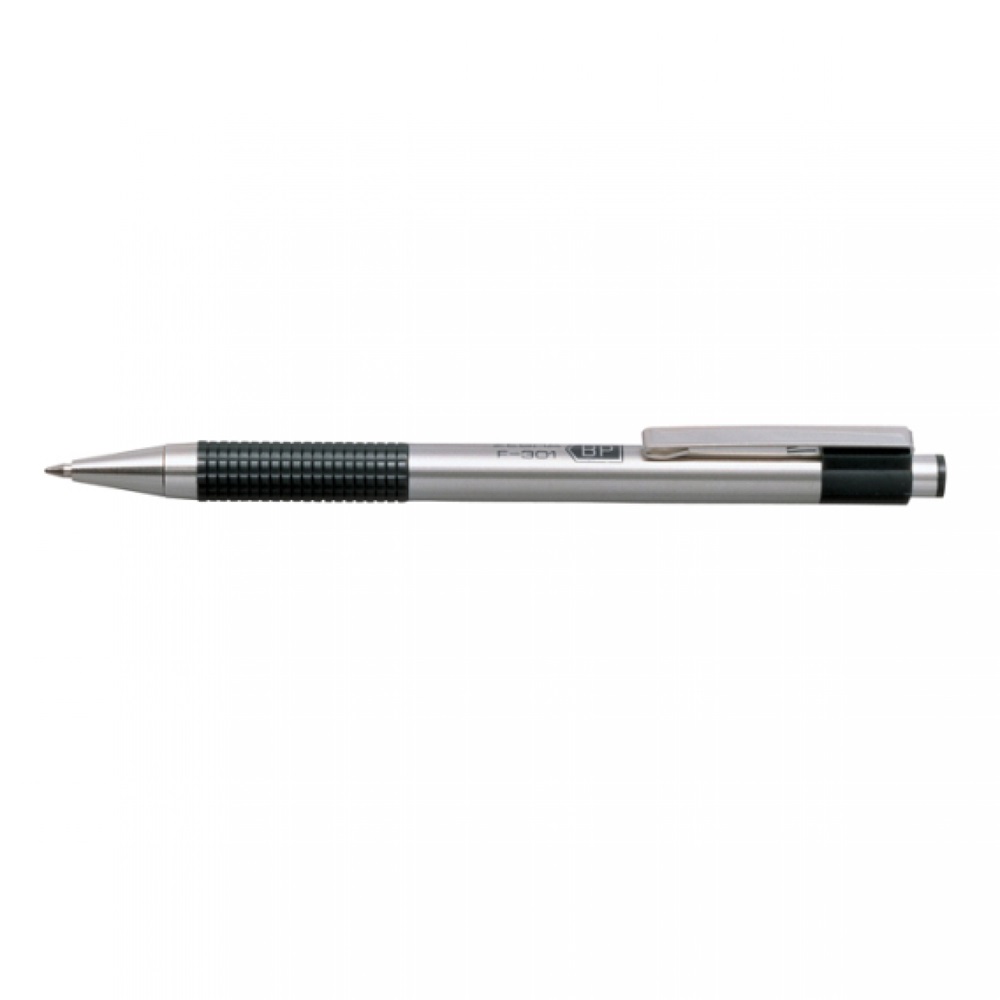 Guľôčkové pero 0,7mm ZEBRA F-301 náplň modrá