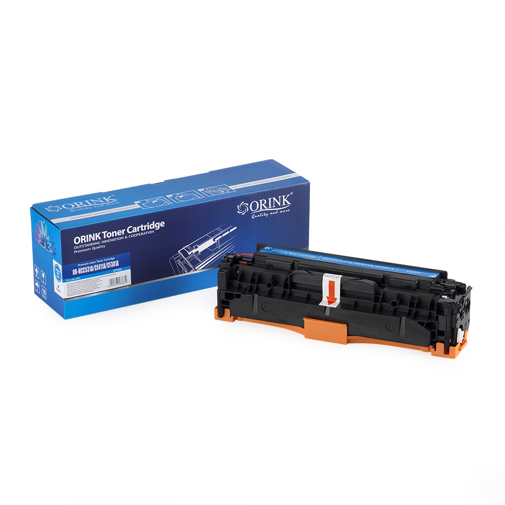 HP CC531A/CE411A/CF381A/CRG718 Cyan ORINK PREMIUM