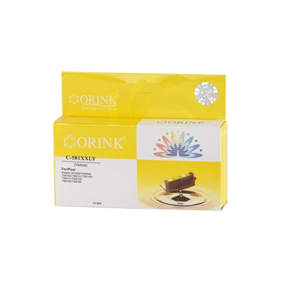Canon CLI581XXL (CLI-581XXL) Yellow ORINK PREMIUM