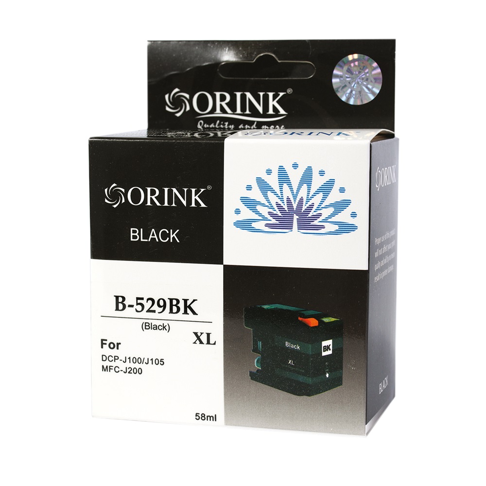 Brother LC529XL Black ORINK PREMIUM