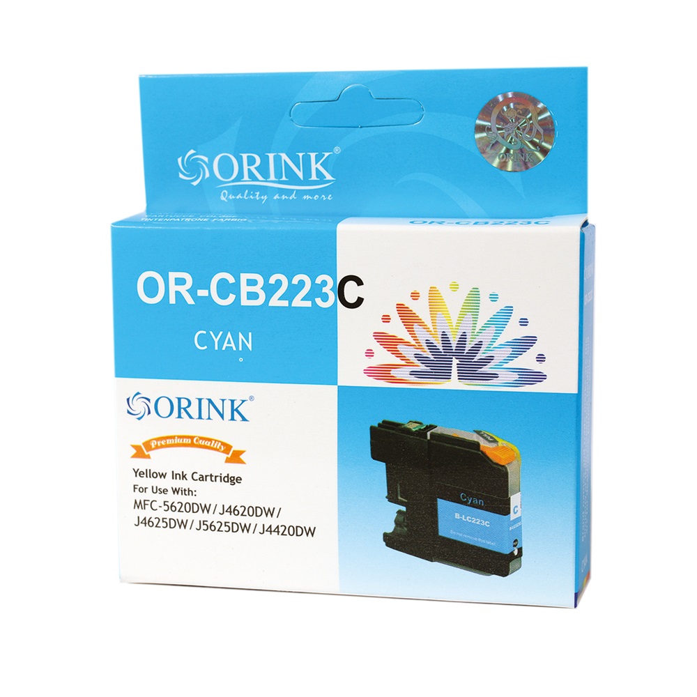 Brother LC223XL Cyan ORINK PREMIUM