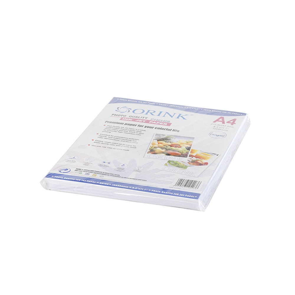 Fotopapier A4 140g matný obojstranný 100ks ORINK