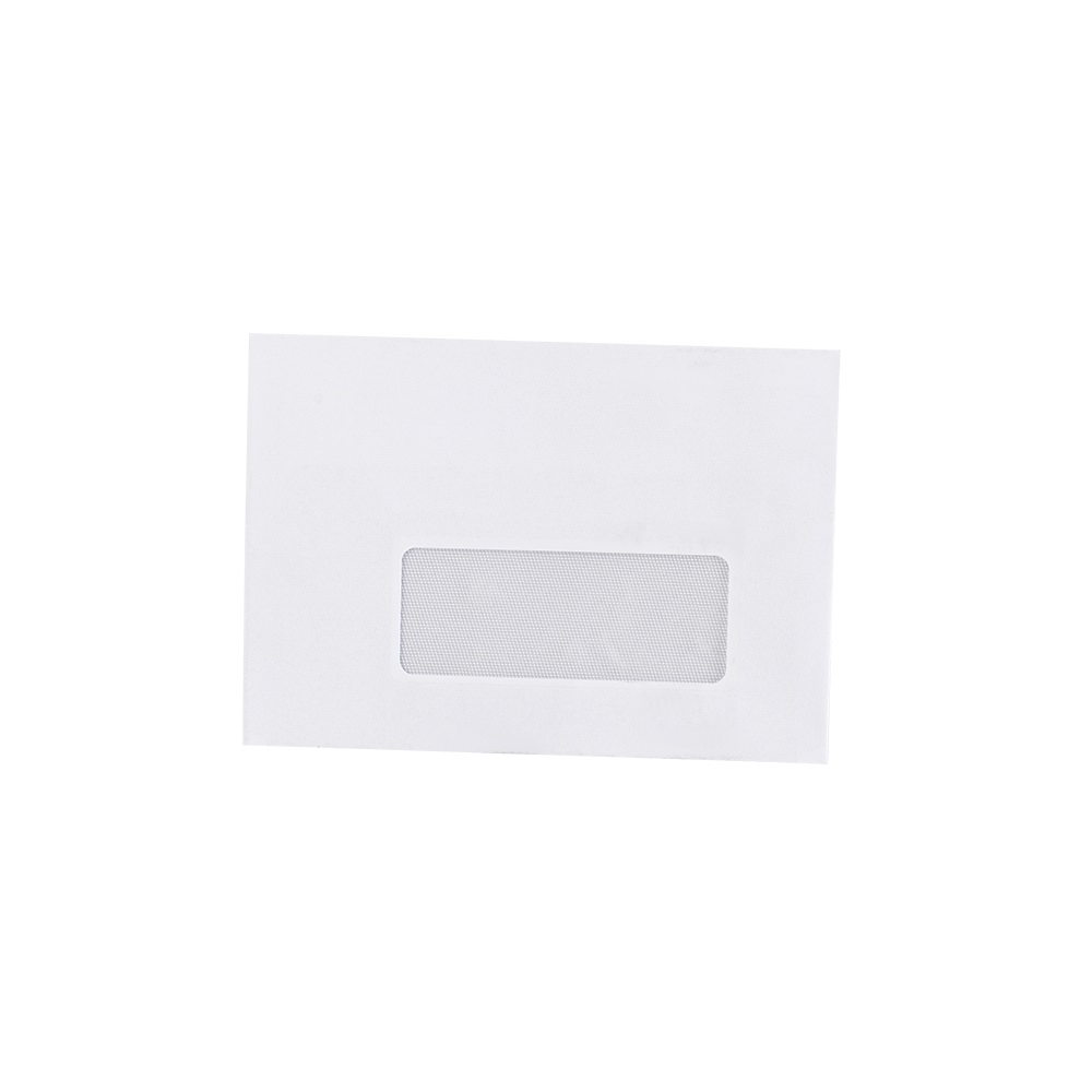 Samolepiaca obálka LC6 (114x162mm) s okienkom (35x90mm)