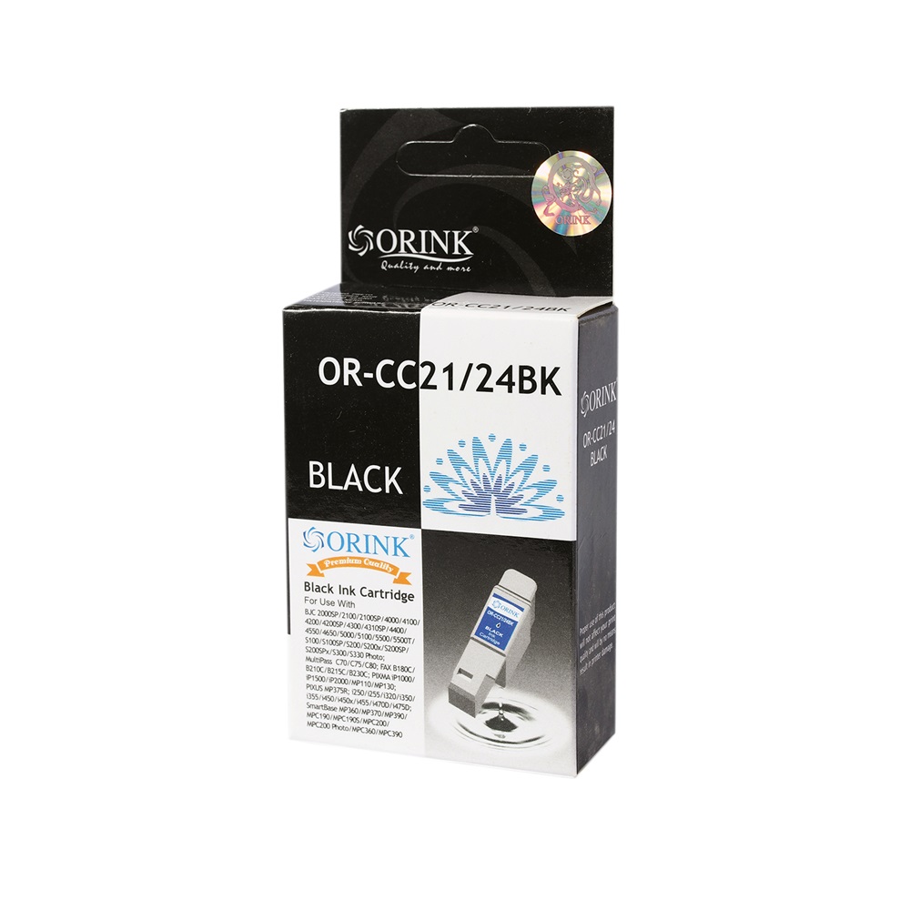 Canon BCI21/BCI24 Black ORINK PREMIUM