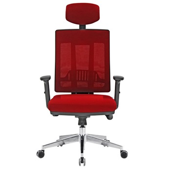 Kancelárske kreslo červené, Bluering® Regal Red
