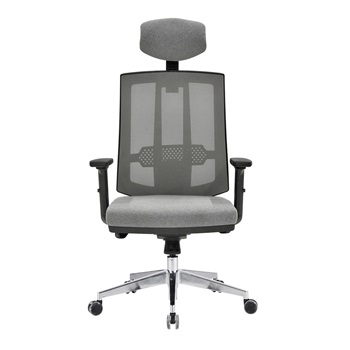 Kancelárske kreslo sivé, Bluering® Regal Grey